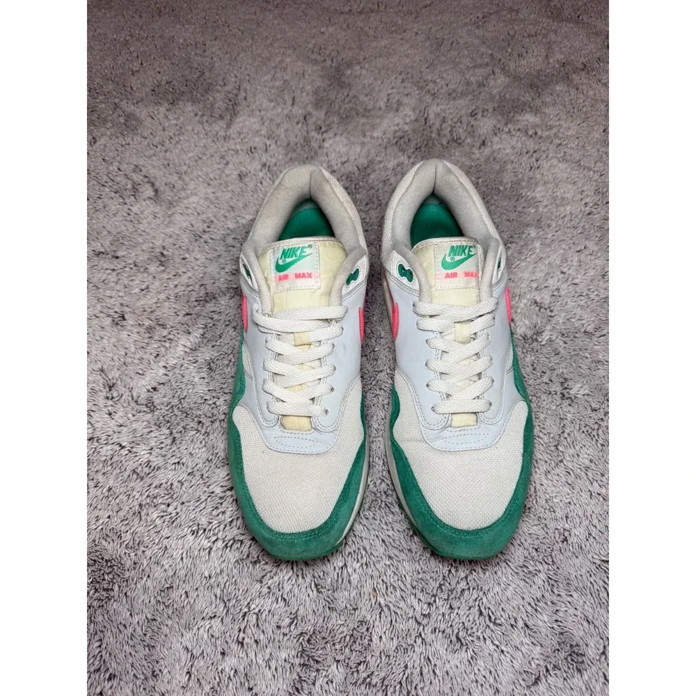 Nike Air Max 1 Watermelon‎ White Green Pink AH8145-106 Mens 10.5 Sneaker